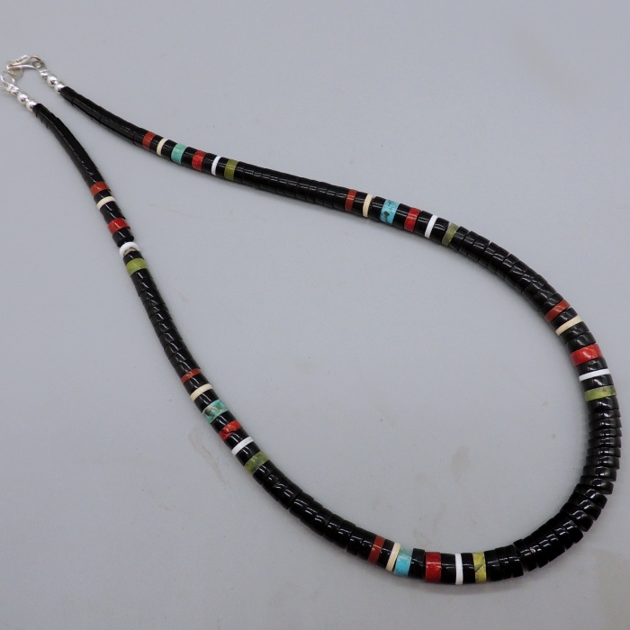 Multi Color Necklace by Dorene Calabaza (A) - Product Image