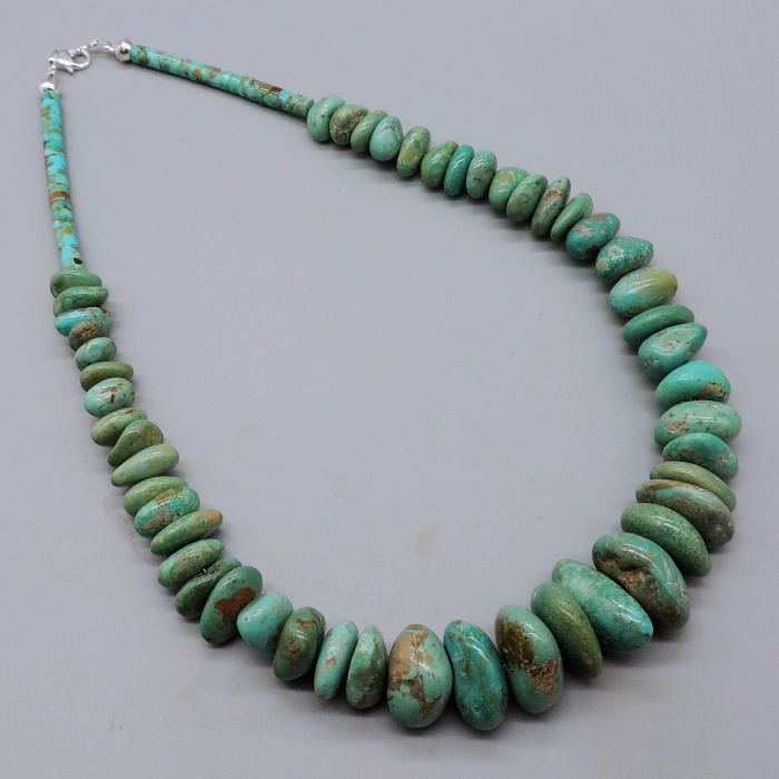 Blue/Green Nugget Necklace by Laura Aguilar - Product Image