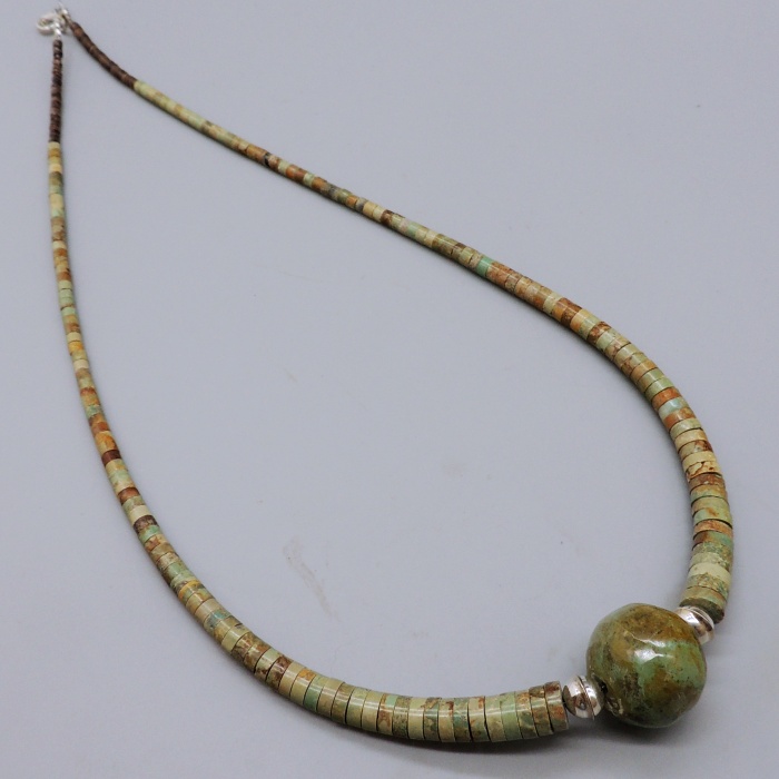 Turquoise Gumball Necklace by Joanne Garcia - Product Image