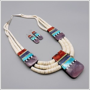 Inlaid Shells & Necklaces