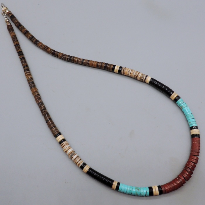 Large Multi Color Necklace by Deanna Tenorio (A)