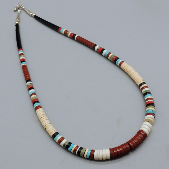 Multi Color Necklace by Dorene Calabaza (A) - Product Image