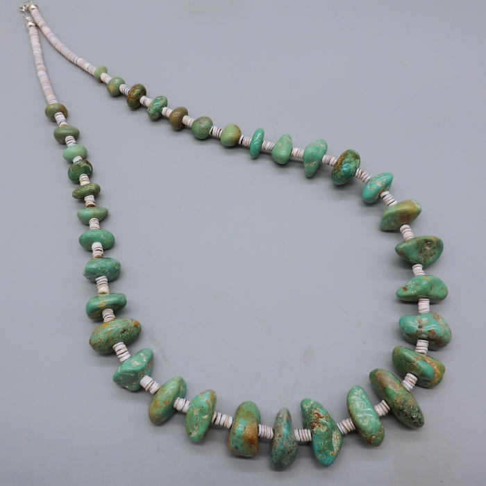 Spaced Nuggets Necklace by Laura Aguilar