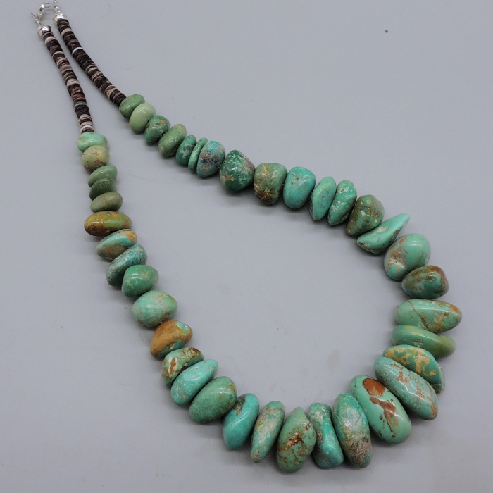 Large Green Nugget Necklace by Laura Aguilar - Product Image