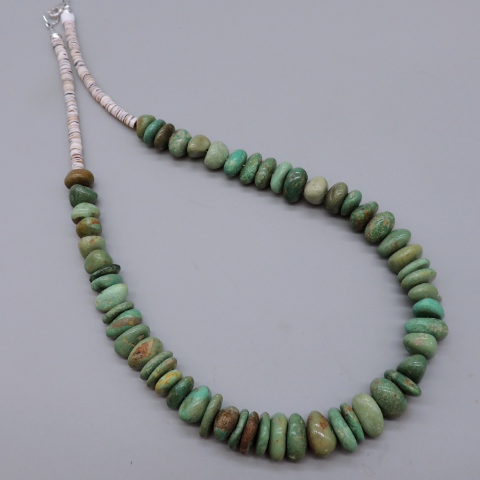 Green Nugget Necklace by Laura Aguilar - Product Image