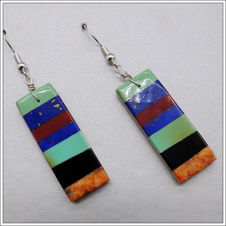 Multi Color Earrings by Ronald Chavez - Product Image