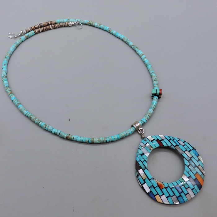 Large Round Pendant by Charlene Reano - Product Image