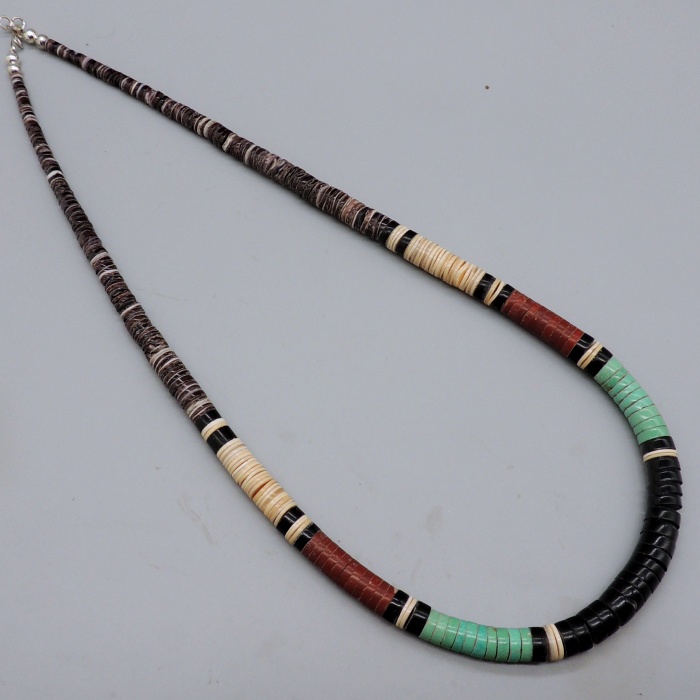 Large Multi Color Necklace by Deanna Tenorio (A) - Product Image