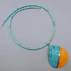 veronica half shell neck2 small — historical jewelry photograph